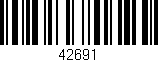 Código de barras (EAN, GTIN, SKU, ISBN): '42691'