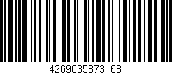 Código de barras (EAN, GTIN, SKU, ISBN): '4269635873168'