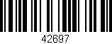 Código de barras (EAN, GTIN, SKU, ISBN): '42697'