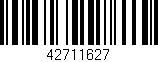 Código de barras (EAN, GTIN, SKU, ISBN): '42711627'