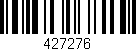 Código de barras (EAN, GTIN, SKU, ISBN): '427276'