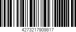 Código de barras (EAN, GTIN, SKU, ISBN): '4273217909817'