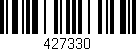 Código de barras (EAN, GTIN, SKU, ISBN): '427330'