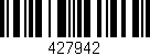 Código de barras (EAN, GTIN, SKU, ISBN): '427942'