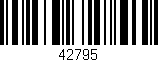Código de barras (EAN, GTIN, SKU, ISBN): '42795'