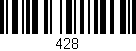 Código de barras (EAN, GTIN, SKU, ISBN): '428'