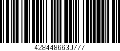 Código de barras (EAN, GTIN, SKU, ISBN): '4284486630777'