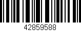 Código de barras (EAN, GTIN, SKU, ISBN): '42859588'