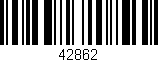Código de barras (EAN, GTIN, SKU, ISBN): '42862'