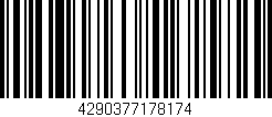 Código de barras (EAN, GTIN, SKU, ISBN): '4290377178174'