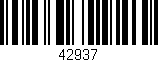 Código de barras (EAN, GTIN, SKU, ISBN): '42937'