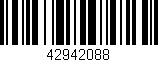 Código de barras (EAN, GTIN, SKU, ISBN): '42942088'