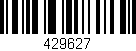Código de barras (EAN, GTIN, SKU, ISBN): '429627'