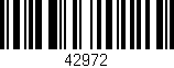 Código de barras (EAN, GTIN, SKU, ISBN): '42972'