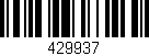 Código de barras (EAN, GTIN, SKU, ISBN): '429937'