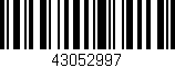Código de barras (EAN, GTIN, SKU, ISBN): '43052997'