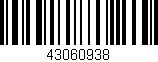 Código de barras (EAN, GTIN, SKU, ISBN): '43060938'