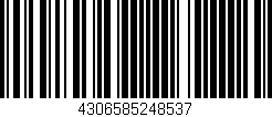 Código de barras (EAN, GTIN, SKU, ISBN): '4306585248537'