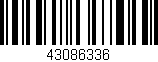 Código de barras (EAN, GTIN, SKU, ISBN): '43086336'