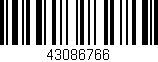 Código de barras (EAN, GTIN, SKU, ISBN): '43086766'