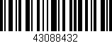 Código de barras (EAN, GTIN, SKU, ISBN): '43088432'