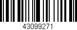 Código de barras (EAN, GTIN, SKU, ISBN): '43099271'