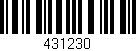 Código de barras (EAN, GTIN, SKU, ISBN): '431230'