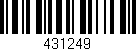 Código de barras (EAN, GTIN, SKU, ISBN): '431249'