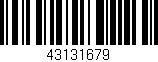 Código de barras (EAN, GTIN, SKU, ISBN): '43131679'