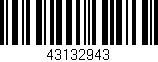 Código de barras (EAN, GTIN, SKU, ISBN): '43132943'