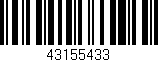 Código de barras (EAN, GTIN, SKU, ISBN): '43155433'