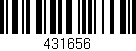 Código de barras (EAN, GTIN, SKU, ISBN): '431656'