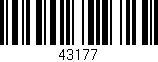 Código de barras (EAN, GTIN, SKU, ISBN): '43177'