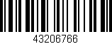 Código de barras (EAN, GTIN, SKU, ISBN): '43206766'
