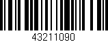 Código de barras (EAN, GTIN, SKU, ISBN): '43211090'