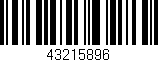 Código de barras (EAN, GTIN, SKU, ISBN): '43215896'