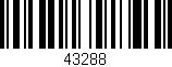 Código de barras (EAN, GTIN, SKU, ISBN): '43288'