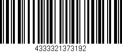 Código de barras (EAN, GTIN, SKU, ISBN): '4333321373192'