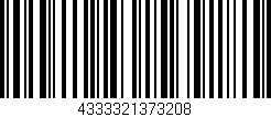 Código de barras (EAN, GTIN, SKU, ISBN): '4333321373208'