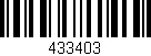 Código de barras (EAN, GTIN, SKU, ISBN): '433403'