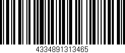 Código de barras (EAN, GTIN, SKU, ISBN): '4334891313465'
