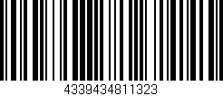 Código de barras (EAN, GTIN, SKU, ISBN): '4339434811323'