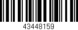Código de barras (EAN, GTIN, SKU, ISBN): '43448159'