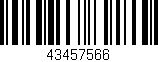 Código de barras (EAN, GTIN, SKU, ISBN): '43457566'