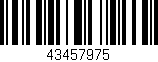 Código de barras (EAN, GTIN, SKU, ISBN): '43457975'