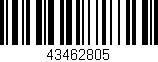 Código de barras (EAN, GTIN, SKU, ISBN): '43462805'