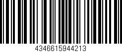 Código de barras (EAN, GTIN, SKU, ISBN): '4346615944213'