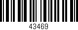 Código de barras (EAN, GTIN, SKU, ISBN): '43469'