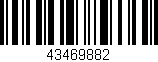 Código de barras (EAN, GTIN, SKU, ISBN): '43469882'