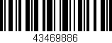 Código de barras (EAN, GTIN, SKU, ISBN): '43469886'